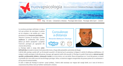 Desktop Screenshot of nuovapsicologia.it